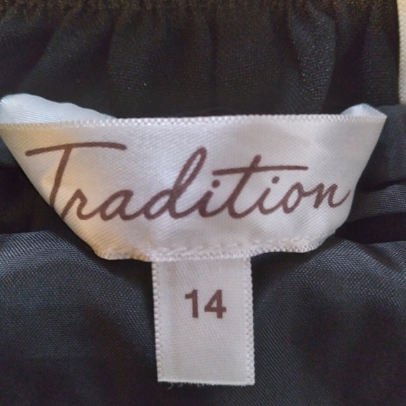 Black A Line Skirt - Picture 2 of 3